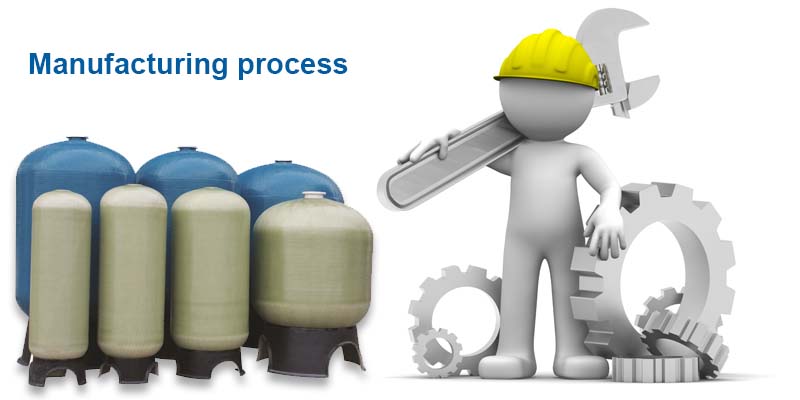Manufacturing process of FRP vessels and Tanks