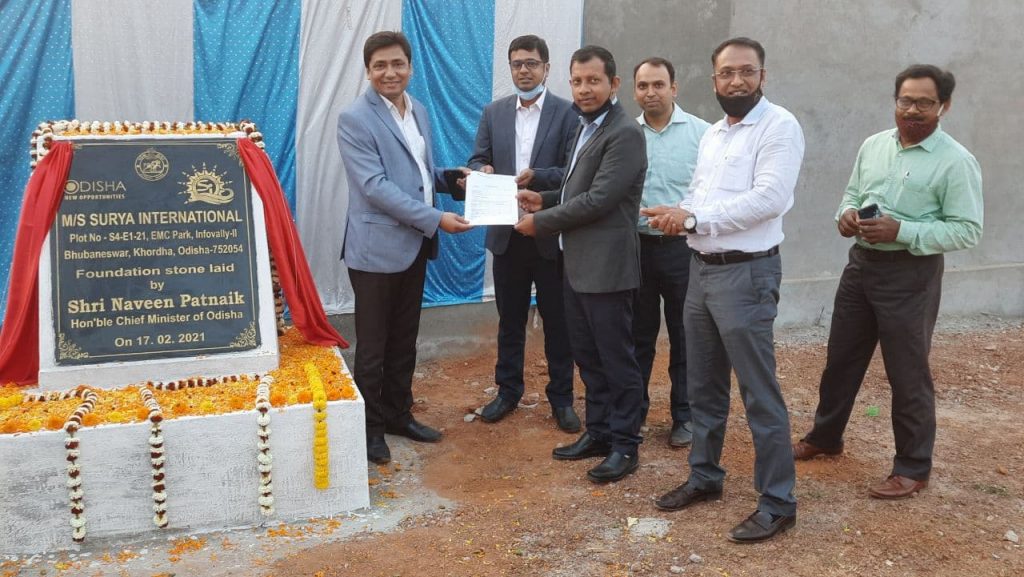 Surya International Ground Breaking Ceremony inaugurated